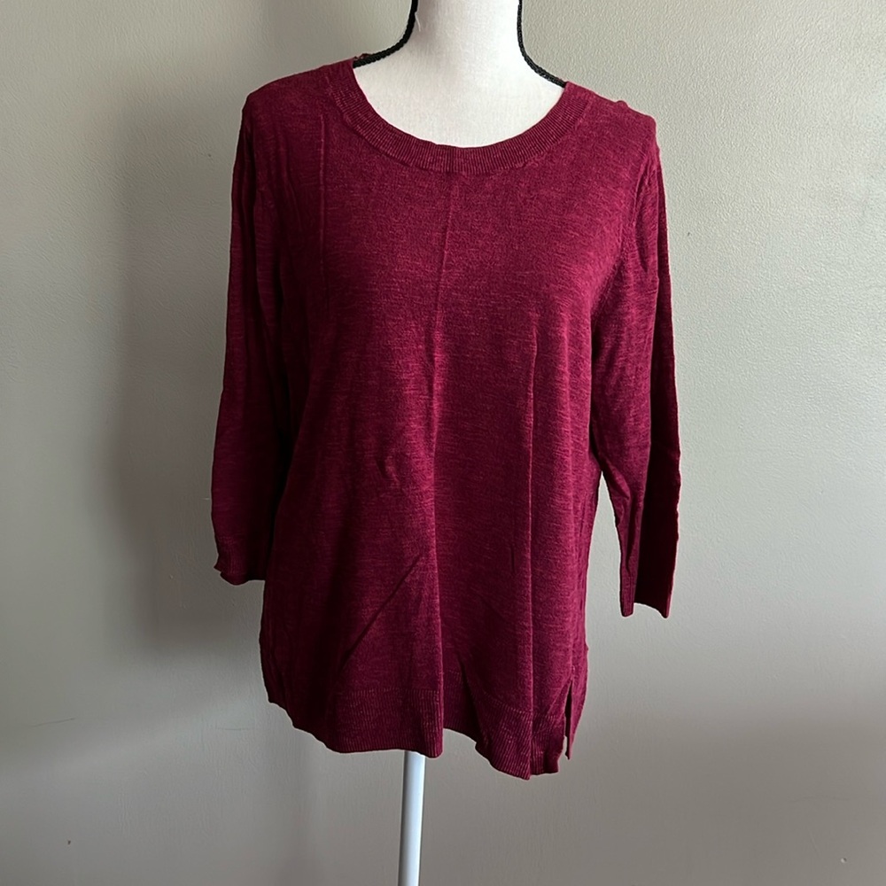 Gap 3/4 sleeve sweater size L